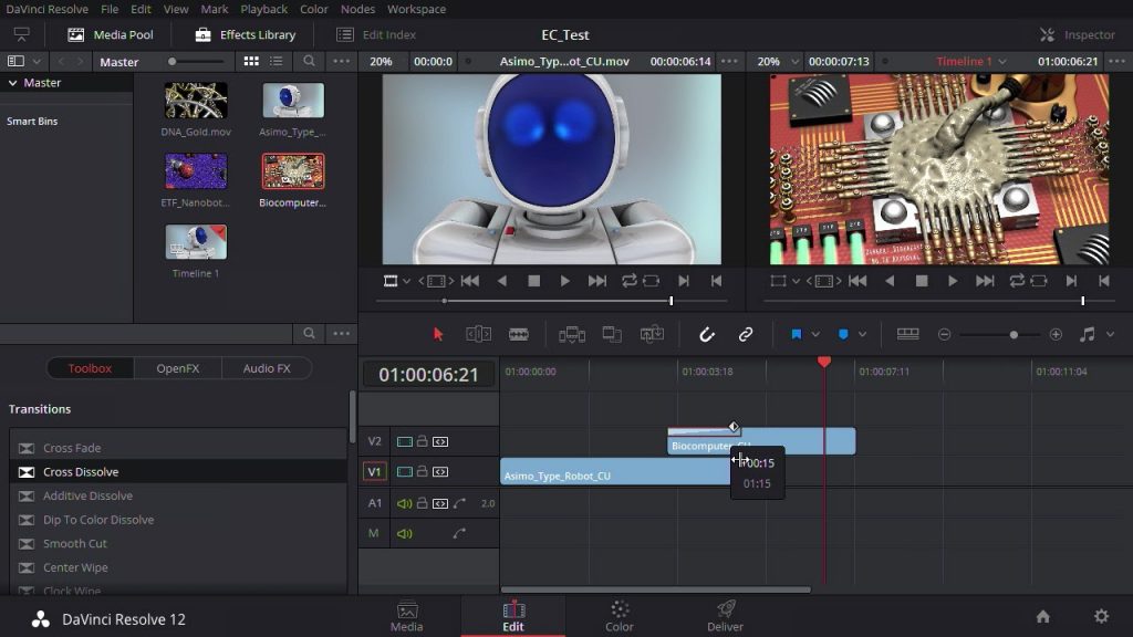 DaVinci Resolve Video Editing Software