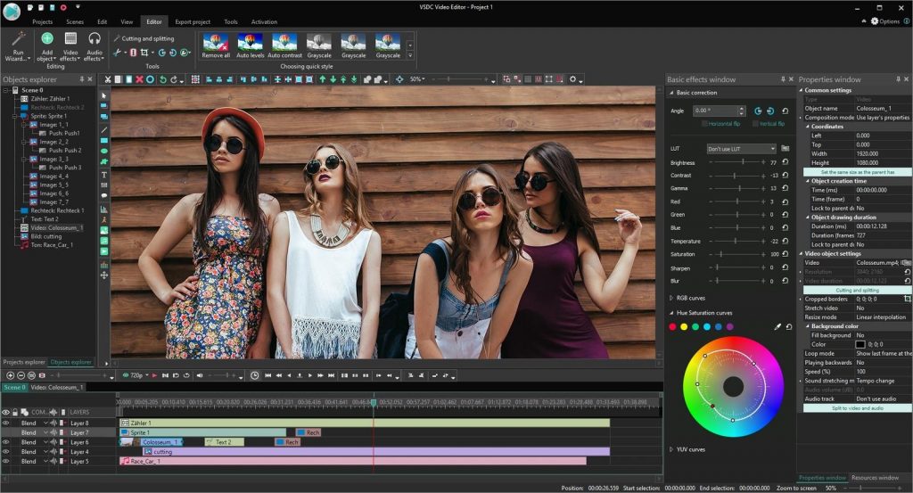 VSDC Video Editing Program