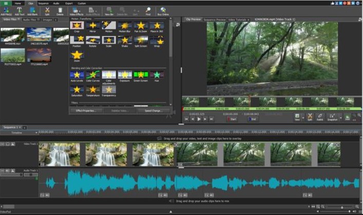 VideoPad Video Editing Program